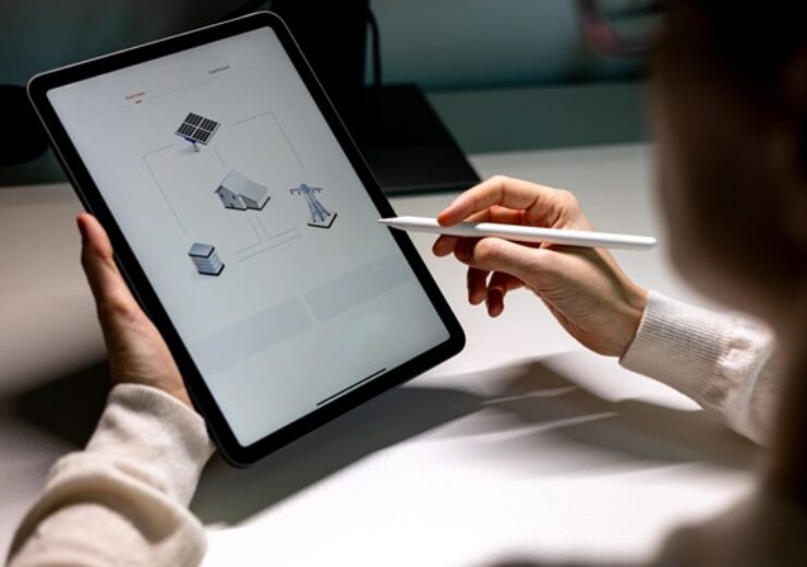Women,With,Smart,Device,Monitor,Home,Electricity,Production,By,Photovoltaic