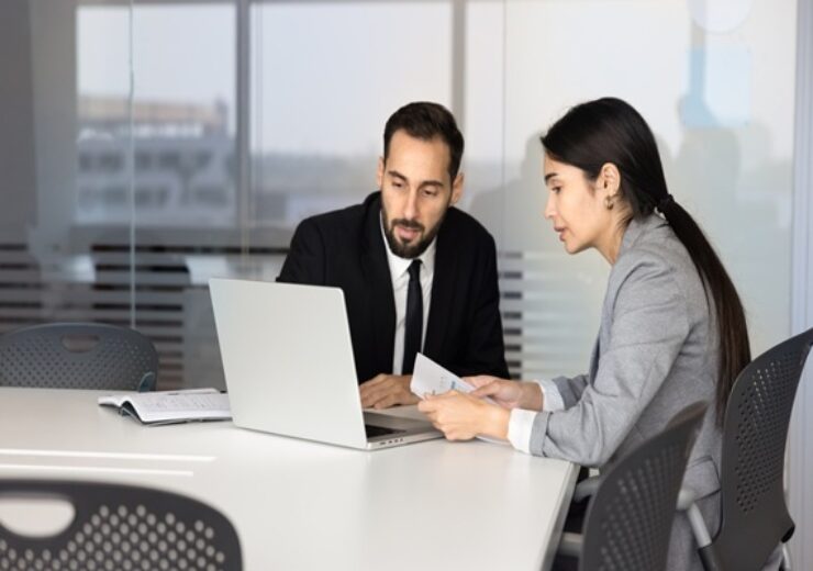 Diverse,Businesspeople,Analyzing,Digital,Data,,Collaborating,On,Project,,Planning,Strategy,