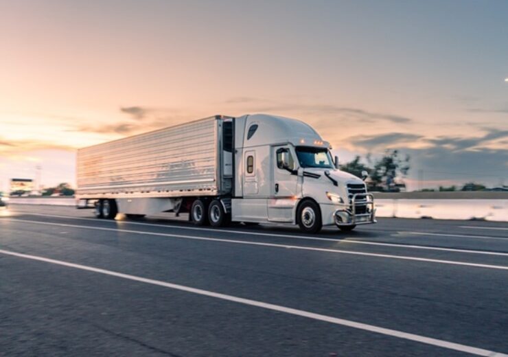 Truck,That,Haul,The,Shipping,Goods
