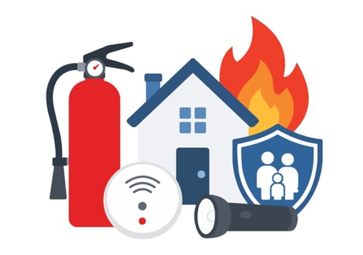 Home,Fire,Safety,Equipment,And,Family,Protection