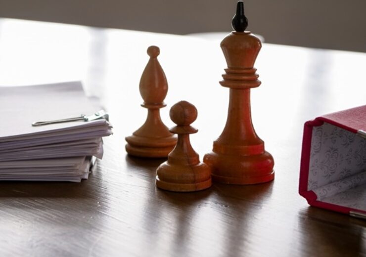 Hierarchy,And,Succession,Planning.,Chess,Pieces,On,The,Office,Table.